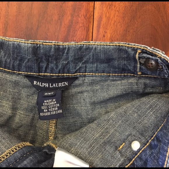 HP🎉 Ralph Lauren Denim Skirt - Picture 4 of 4
